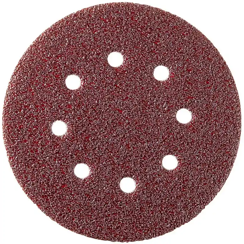 Blister De 5 Disques Velcrops Perfo.8 Trous D115 Gr.120
