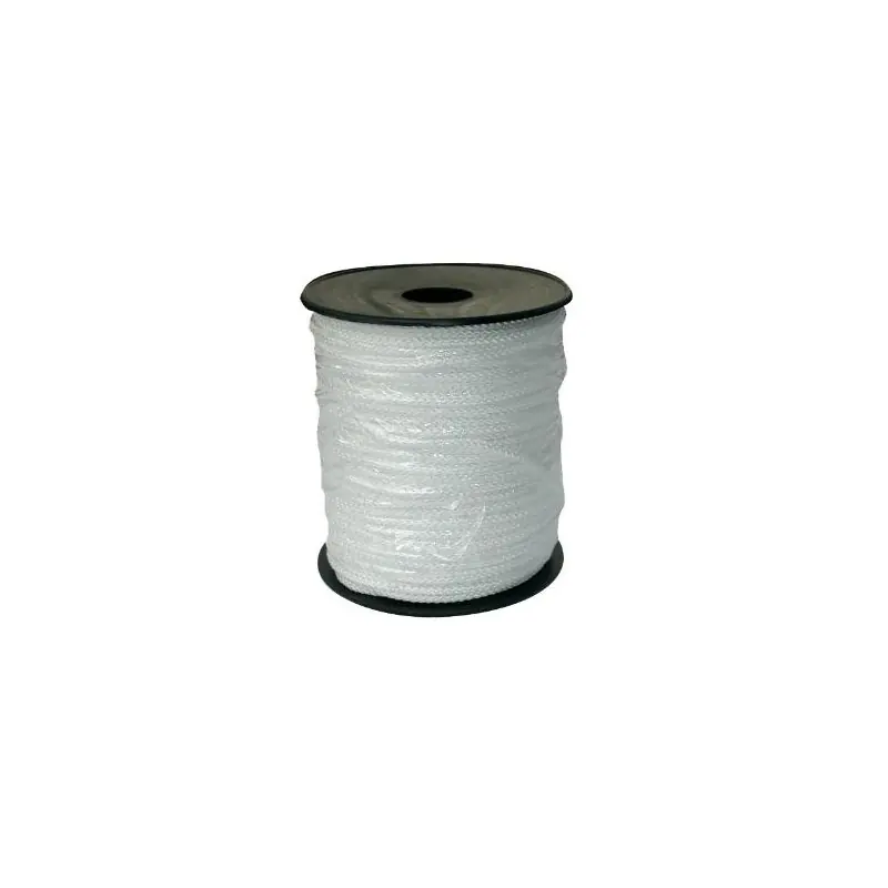 Bobine de tresse blanche Polypropylène 100 m 1600241
