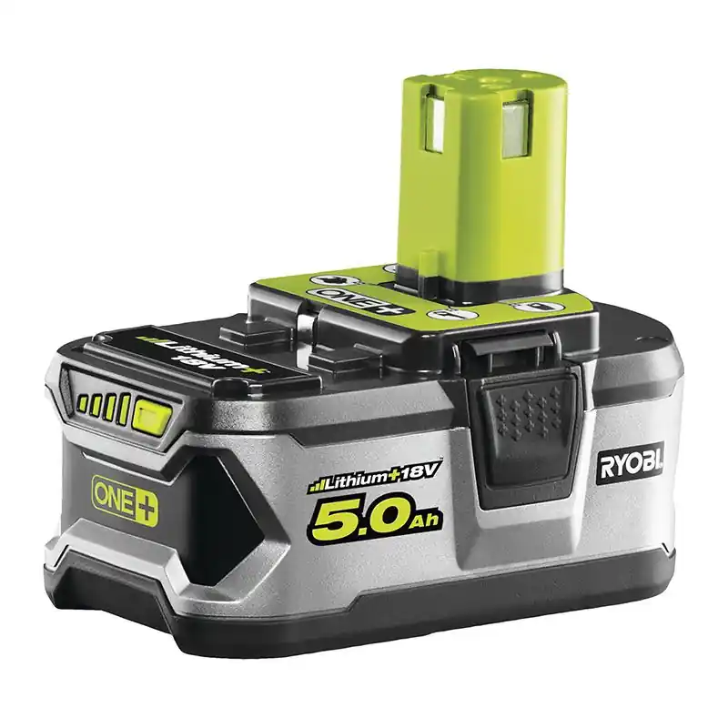 Batterie Li-Ion 18V 5Ah RB18L50 Ryobi - ultra-performante, compatible avec vos outils 18V ONE+™