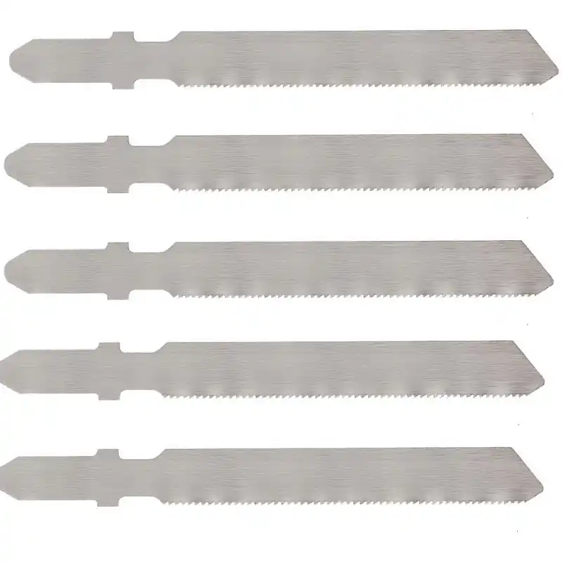 Blister 5 Lames Scie Sauteuse Standard Hss 75x50x1.2 T