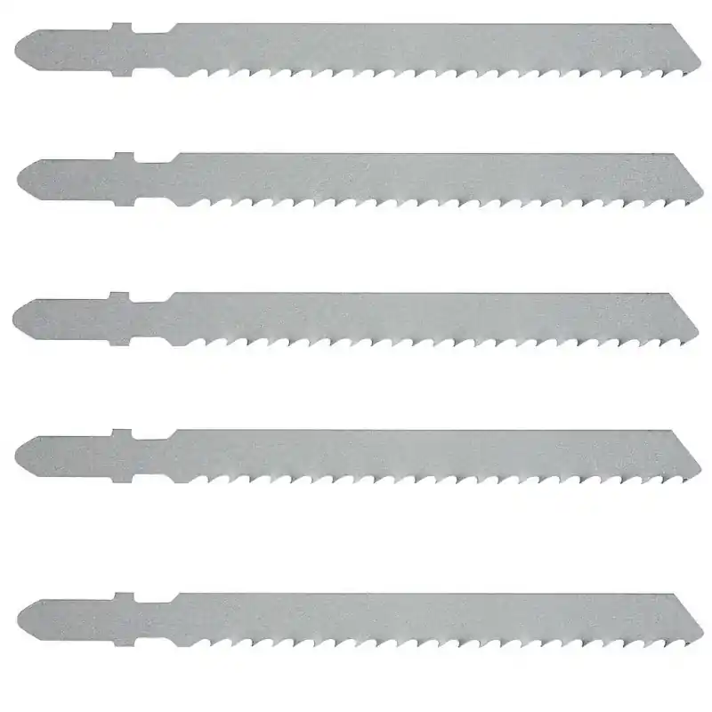 Blister 5 Lames Scie Sauteuse Standard Hss 100x75x3 T