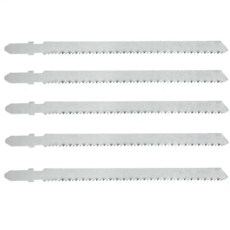 Blister 5 Lames Scie Sauteuse Standard Hss 132x100x2 T