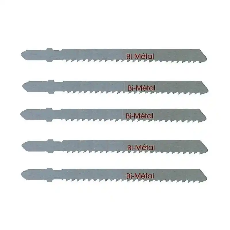 Blister 5 Lames Scie Sauteuse Pro Bi-Metal 100x75x3 T