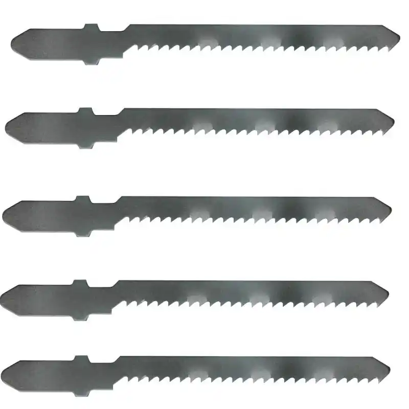 Blister 5 Lames Scie Sauteuse Std Cv 75x50x2 -T-Chantourner