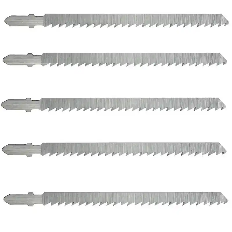 Blister 5 Lames scie sauteuse Pro Cv T 132x110x4 Sidamo