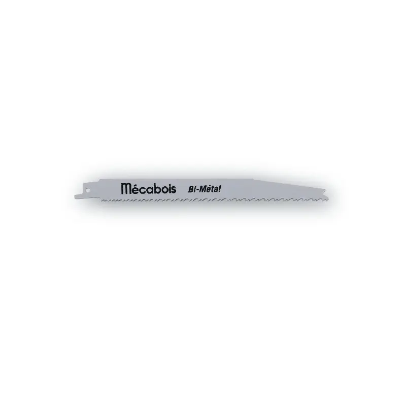 Blister 5 Lames Scie Sabre Gold Bi-Metal 200x180x2.2-4.6