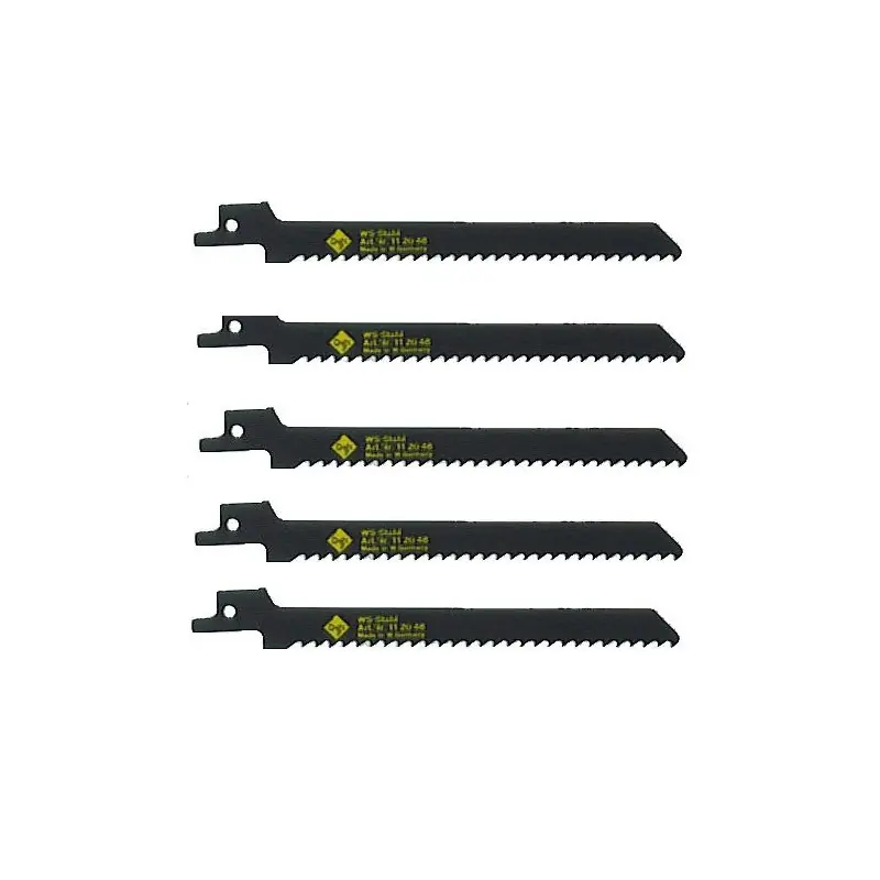 Blister 5 Lames Scie Sabre Std Cv 150x130x4.2-Chantourner