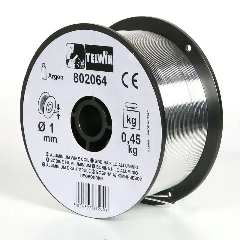 Bobine fil aluminium Diam 1,0 mm 0,45 kg