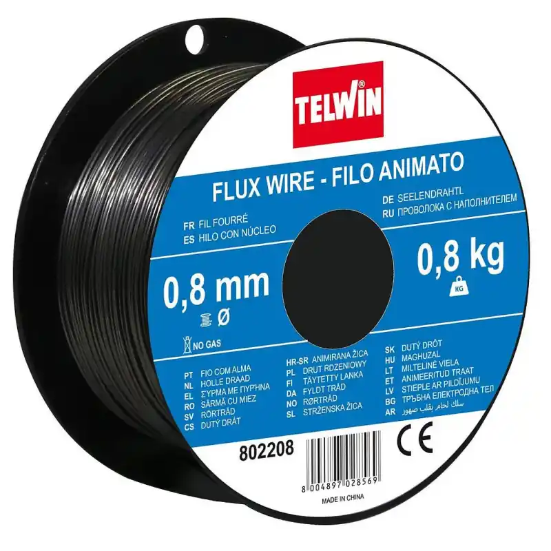 Bobine fil fourré 802208 0,8mm 0,8kg