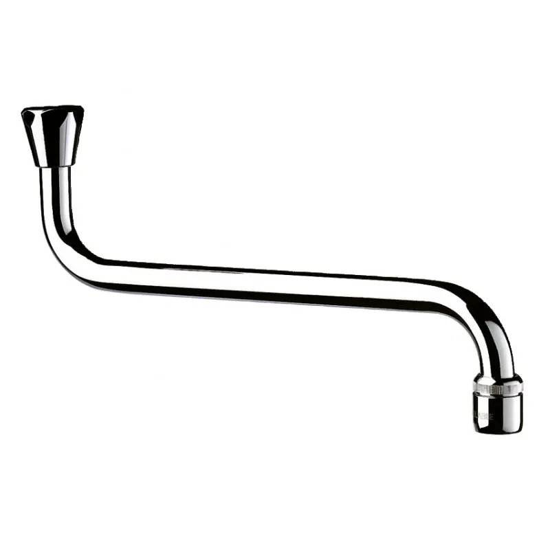Bec universel horizontal F1/2" L.200 H.120 brise-jet réglable