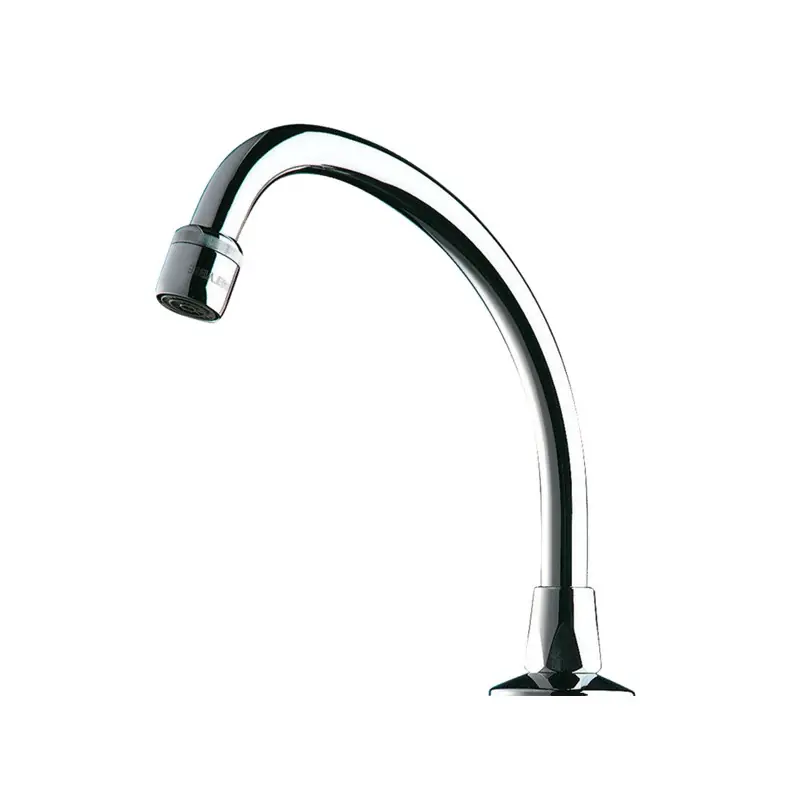 Bec col de cygne orientable 150mm M1/2" brise-jet antitartre