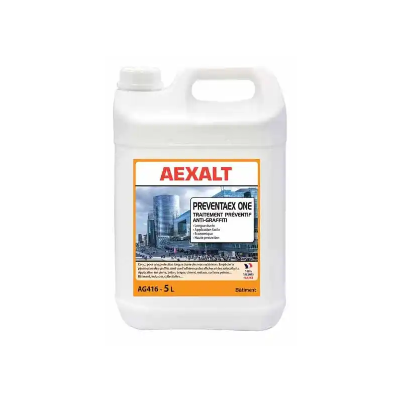 Bidon de 5 L Traitement préventif anti-graffiti PREVENTAEX ONE