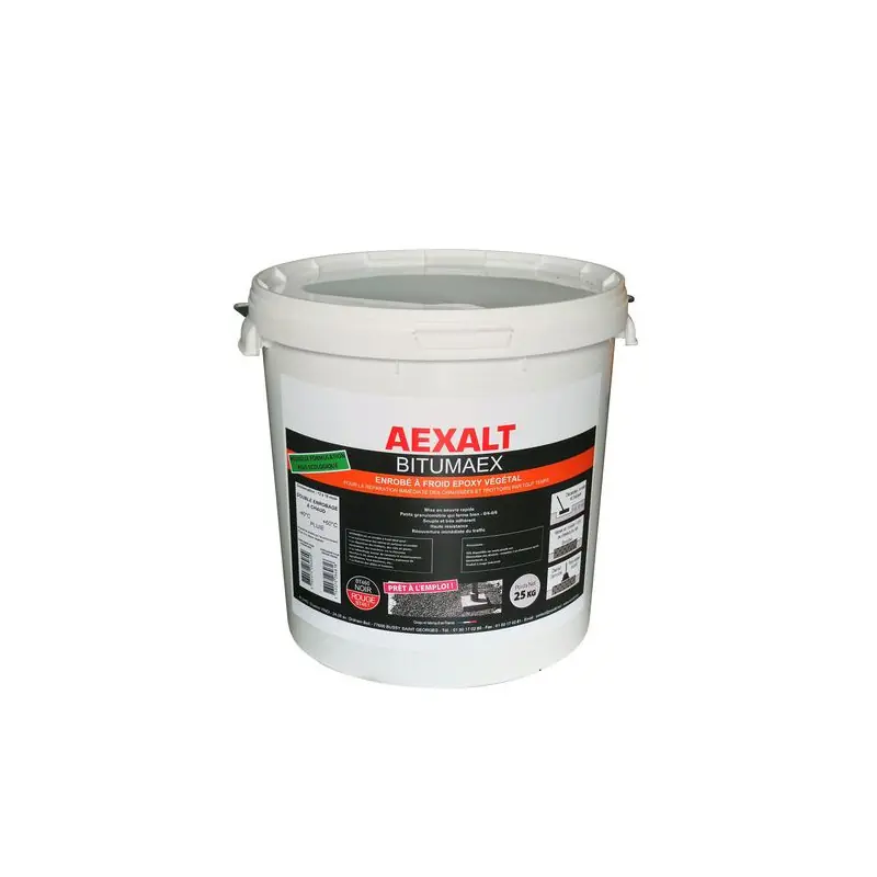 Bitumaex spécial voirie couleur rouge 25 kg