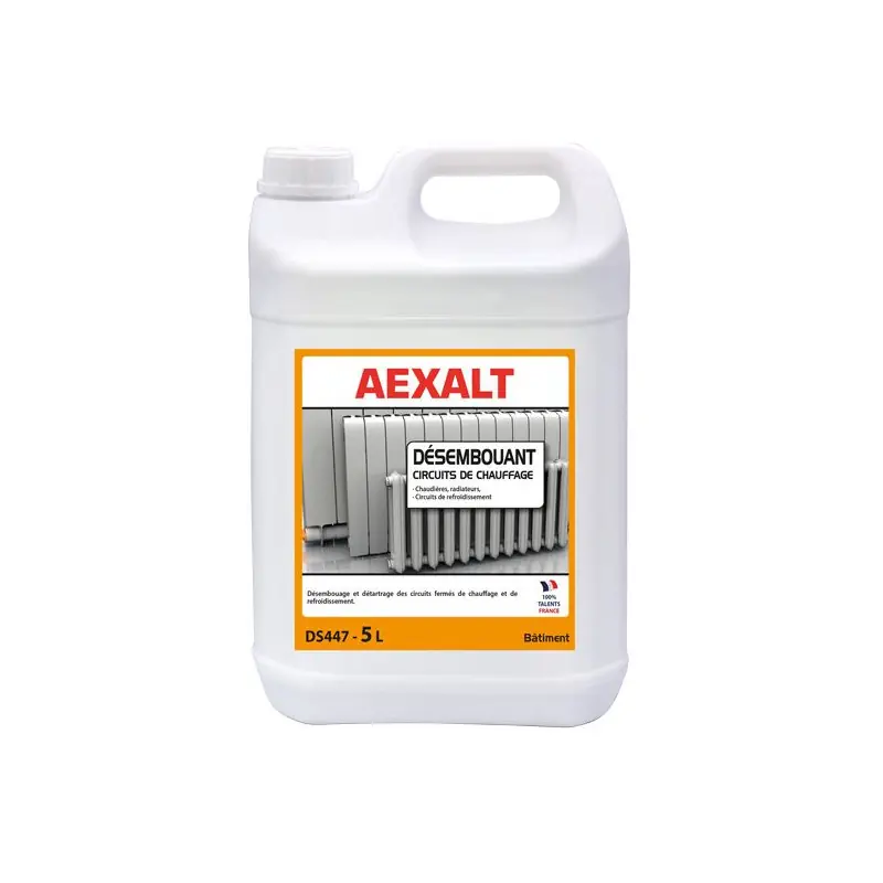 Bidon de 5 L désembouant spécial circuit de chauffage