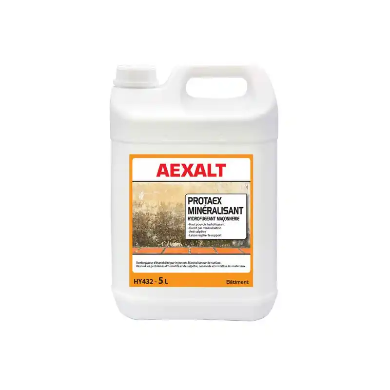 Bidon de 5 L hydrofugeant maçonnerie PROTAEX MINÉRALISANT
