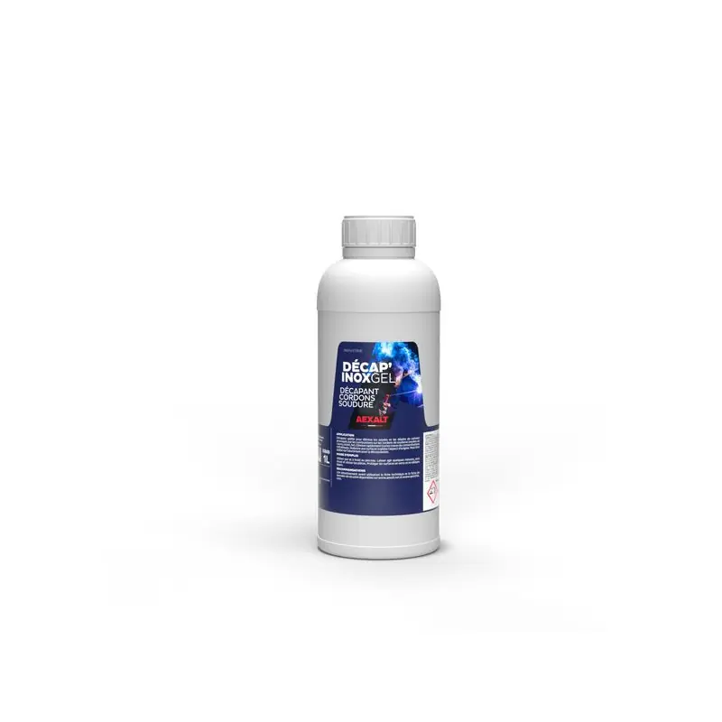 Bidon de 1L Décapant des cordons de soudure inox Decap‘Inox Gel Aexalt
