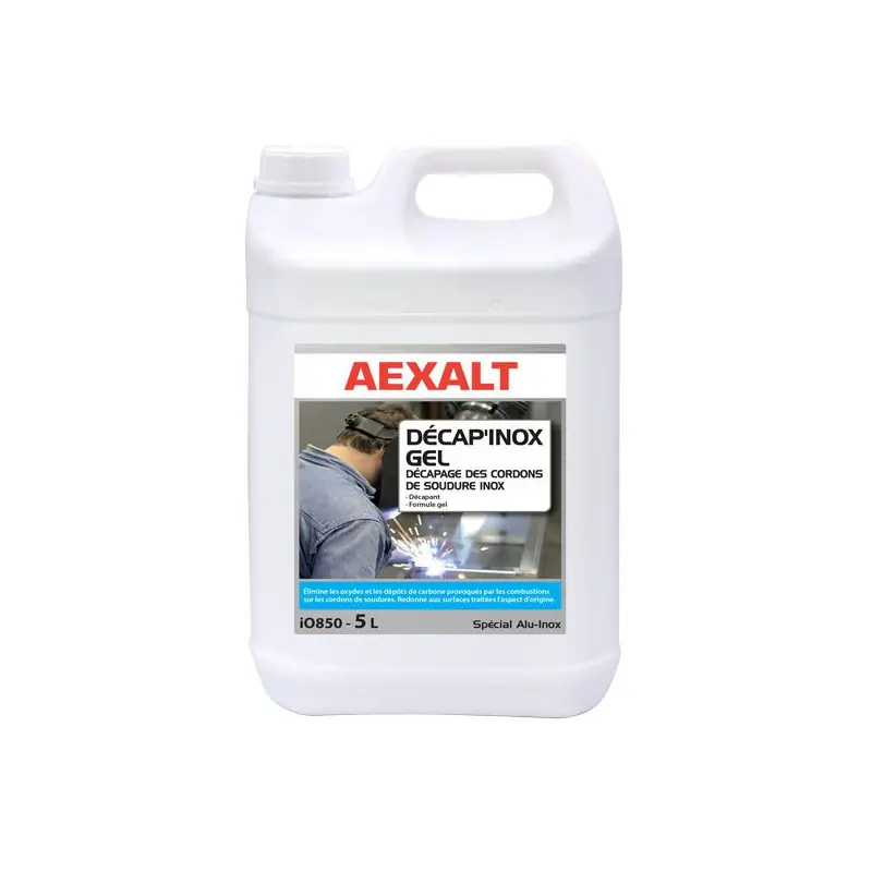 Bidon de 5 L Décapant des cordons de soudure inox DECAP‘INOX Gel