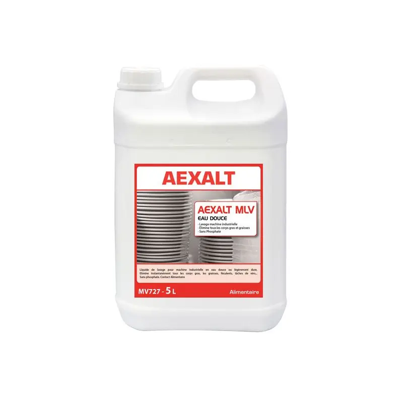 Bidon de 5 L détergent spécial lave vaisselle MLV EAU DOUCE