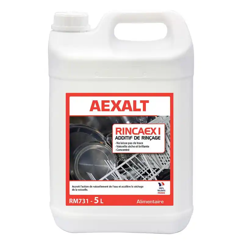 Bidon de 5 L additif de rinçage très concentré RINCAEX
