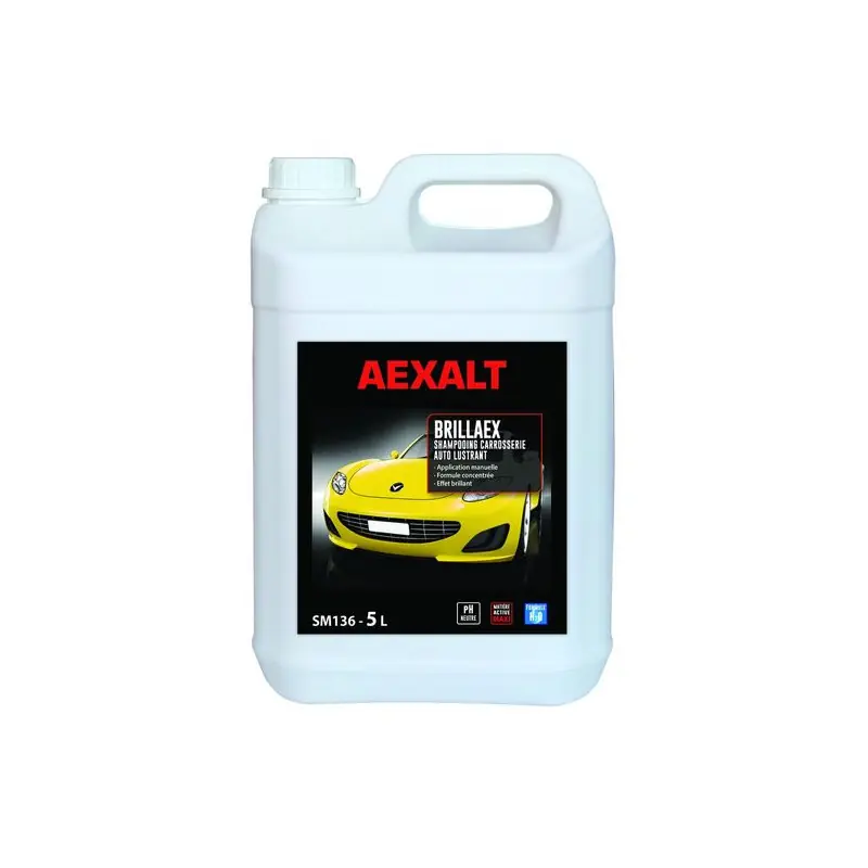 Bidon de 5 L shampooing carrosserie à effet mouillant BRILLAEX