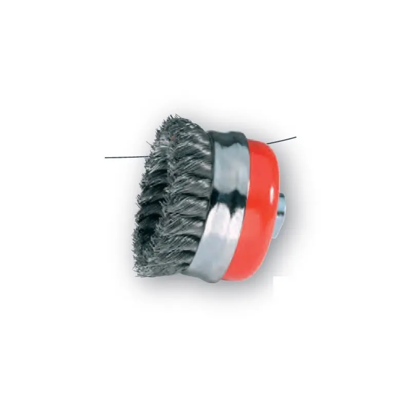 Brosse Coupe Alesage M14 D.65 Meche Torsadee Acier Tr.