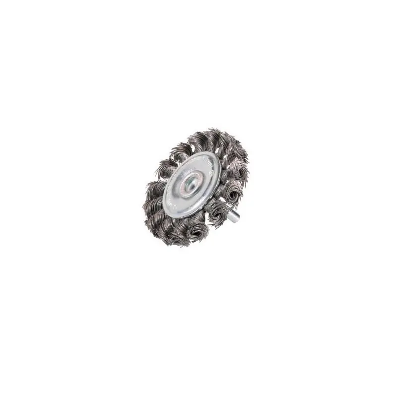 Brosse Circulaire Sur Tige 6mm D.75 Meches Torsadees Acier