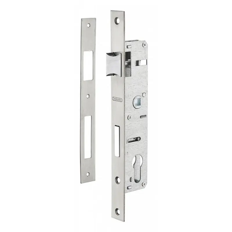 Boîtier Serrure à encastrer à cylindre axe 22 L 40 mm E70 réversible 1