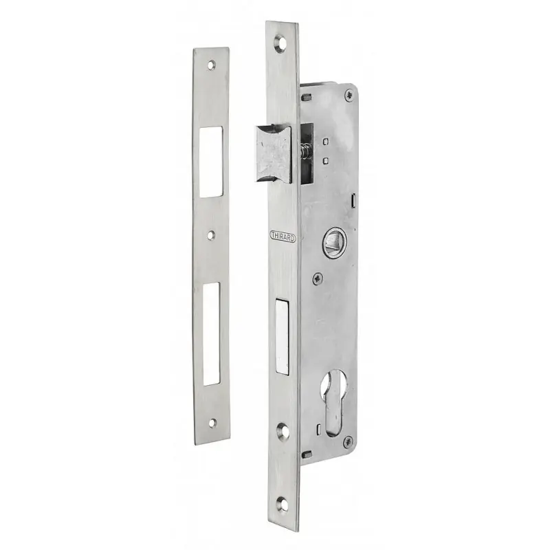 Boîtier Serrure à encastrer à cylindre axe 24 L 39 mm E70 réversible 1