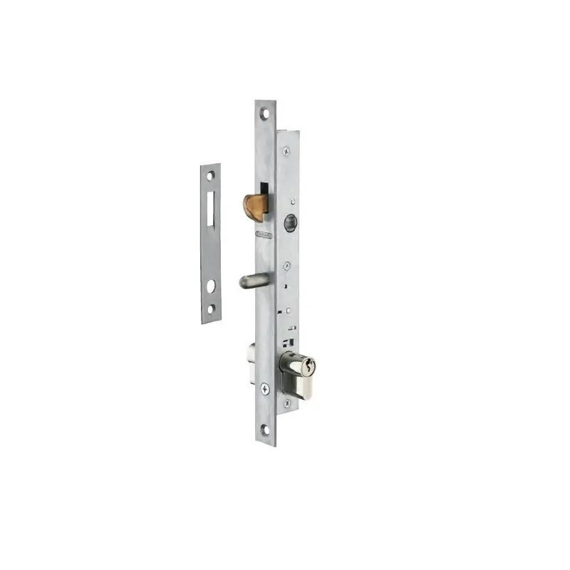 Boîtier serrure à cylindre à panneton réduit axe 16 L 25 E104 en boîte