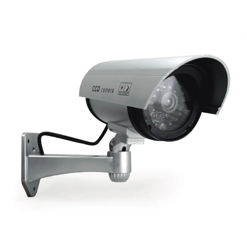 Caméra de surveillance factice avec voyant lumineux intérieure ou exté
