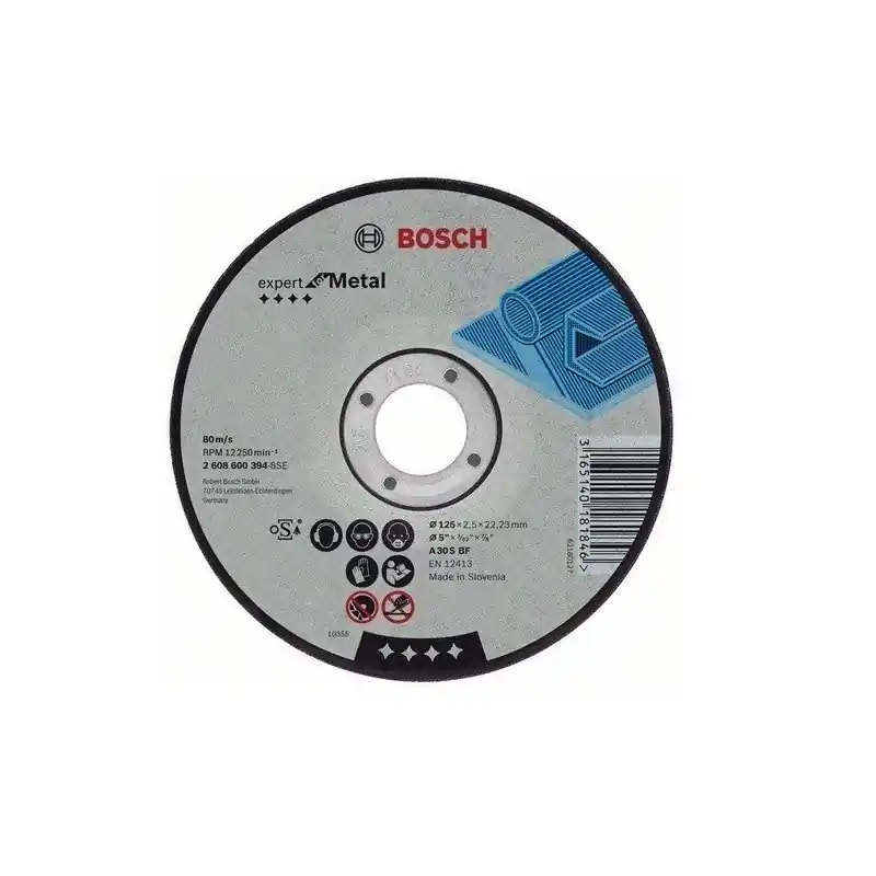 Disque à tronçonner Expert for Metal 125x1.6mm 2.608.600.219 Bosch