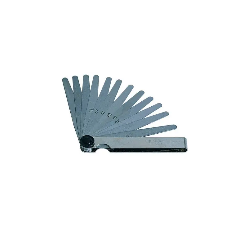 Jauge d‘épaisseur 8 lames 100 mm 35100