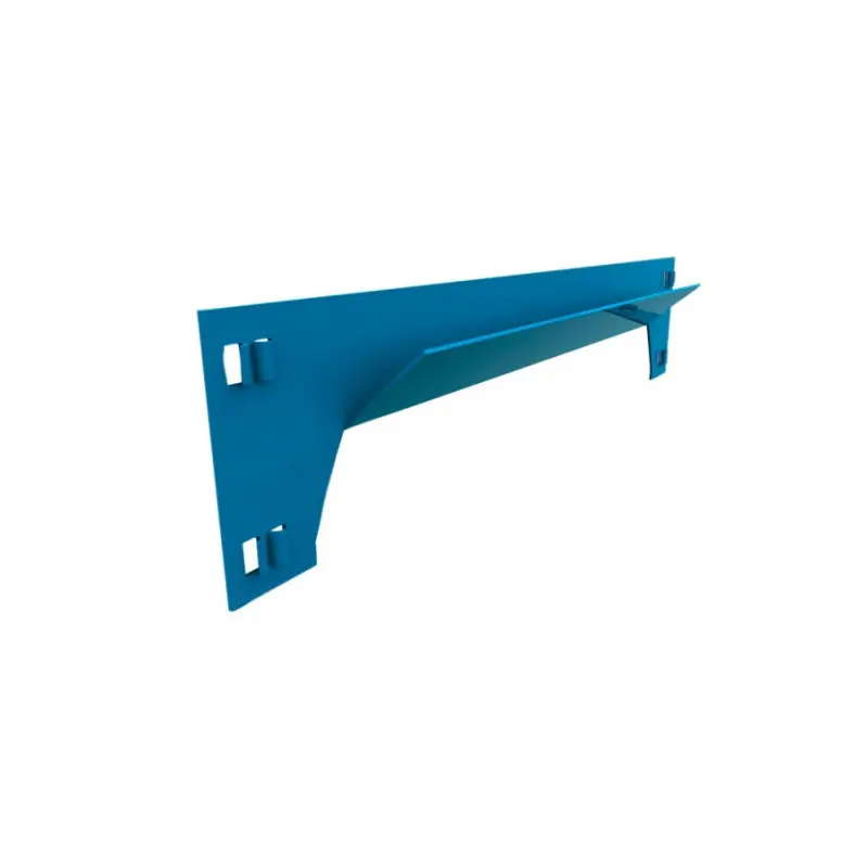 Support d‘étagère 400x57x32 mm Bleu 8435104920657