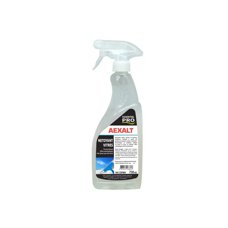 Netoyant vitres Essentiel PRO parfum citron 750 ml