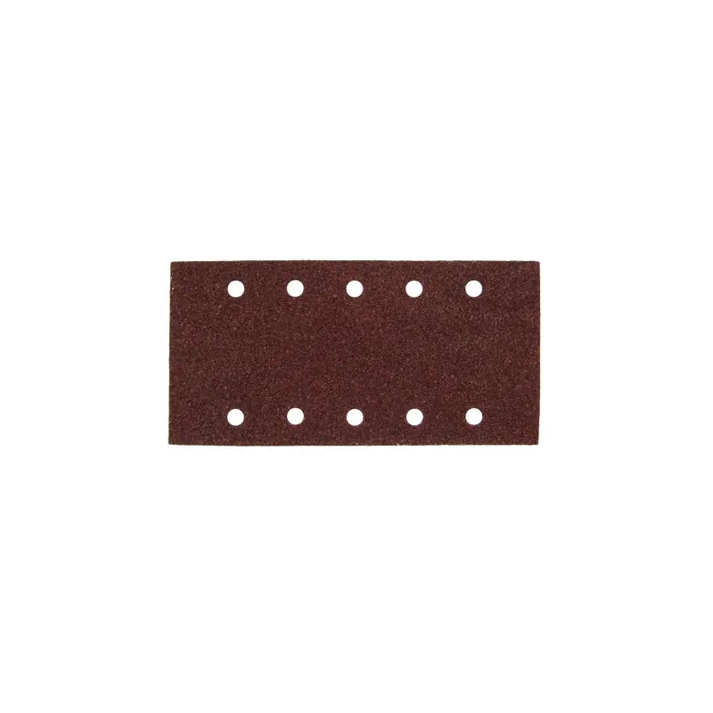 Feuilles rectangulaires abrasives auto-agrippant 115x229 mm 5 5 trous