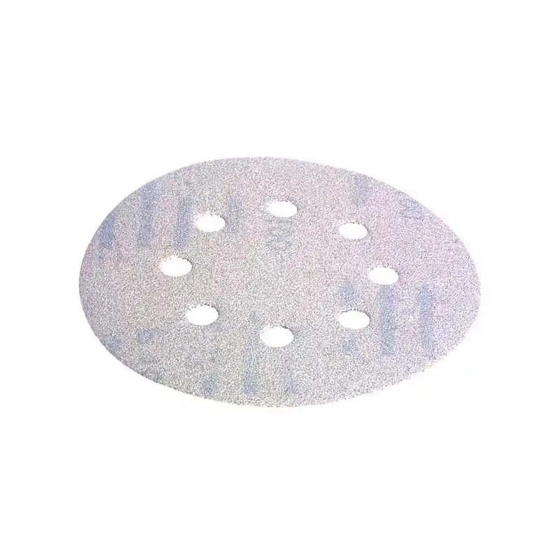 Disques abrasifs Diam 125 mm auto-agrippant 8 trous (multimatériaux) G