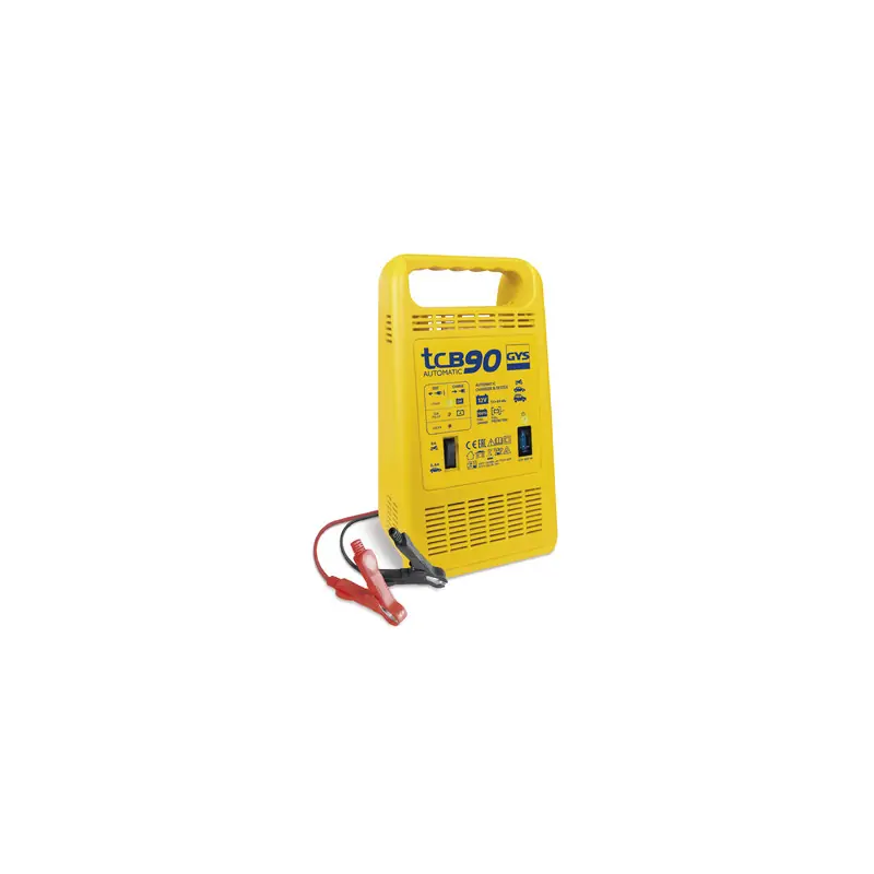 Chargeur de batterie automatique 12V avec testeur de batterie TCB 90 a