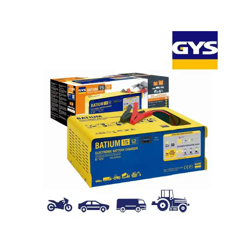 Chargeur batterie automatique 35 à 225ah Batium 15.12