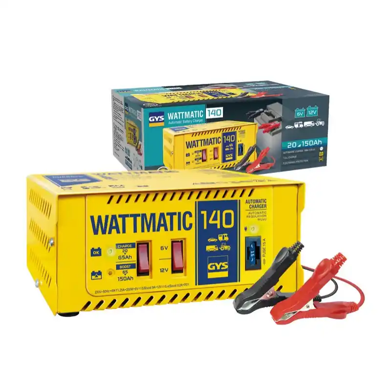 Chargeur de batterie automatique 6-12V 230W WATTMATIC 140