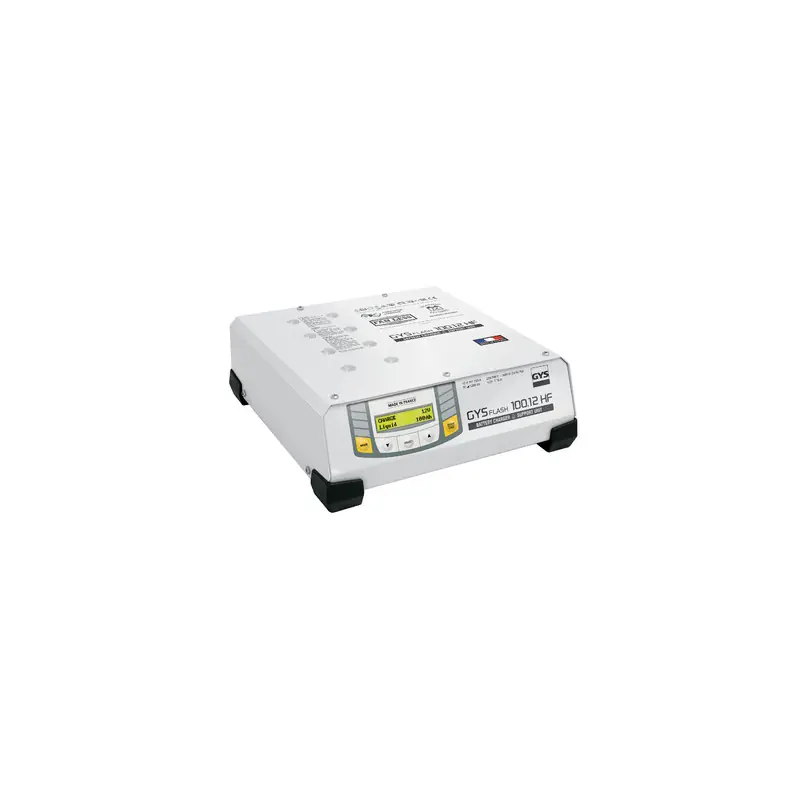 Chargeur inverter batterie HF 12V 100 A 20 1200 Ah câble 25 m GYSFLASH