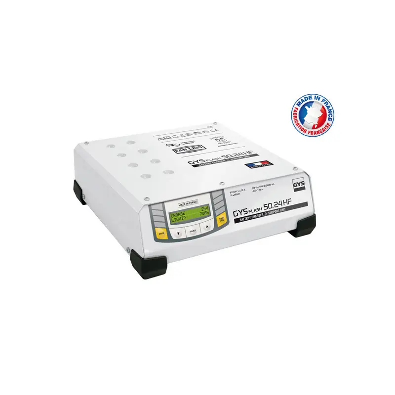 Chargeur de batterie Inverter 6-12-24V 1500W GYSFLASH 50-24 HF