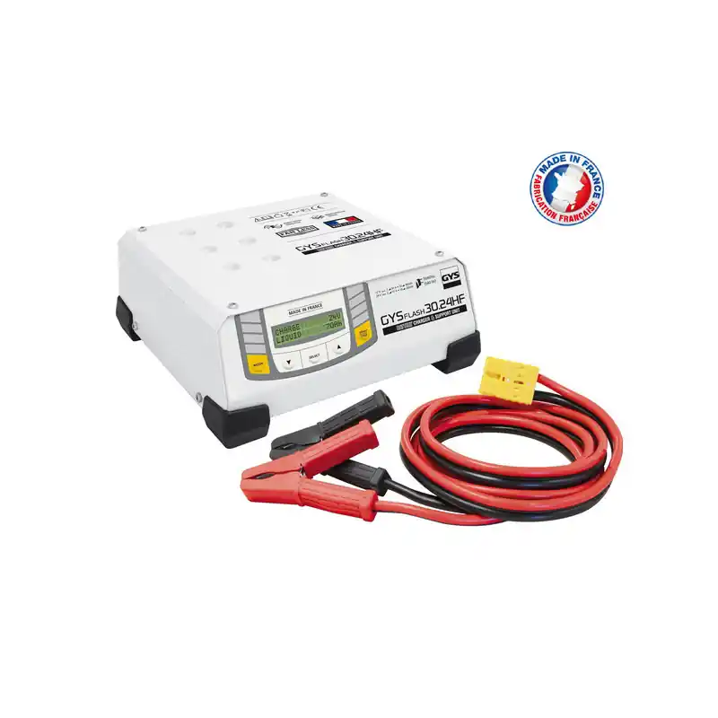 Chargeur de batterie Inverter 6-12-24V 500W GYSFLASH 30-24 HF