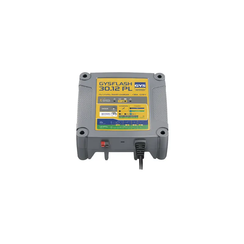 Chargeur batterie multis 12V 30 A Pb/LiFePO4 15-7 375 Ah GYSFLASH 3012