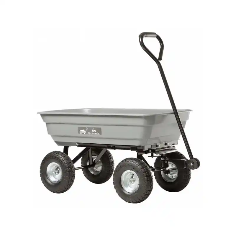 Chariot de jardin 4X4 Garden caisse 75L roues 270mm Haemmerlin