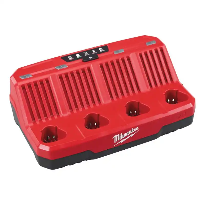 Chargeur M12 4 batteries 12V 2/3/4/6 Ah M12 C4