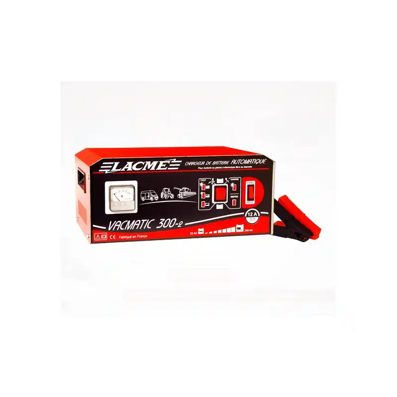 Chargeur batterie automatique 12A 12V VACMATIC 300-2