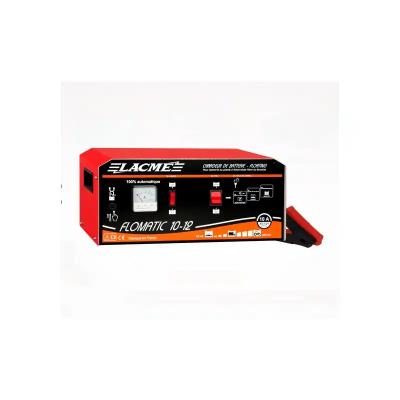 Chargeur floating batterie 10A 6V / 12V FLOMATIC 10-12