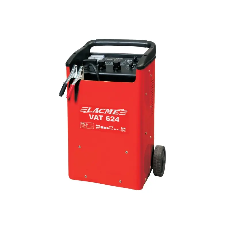 Chargeur démarreur sur roues pour 12/24V 600A VAT 624