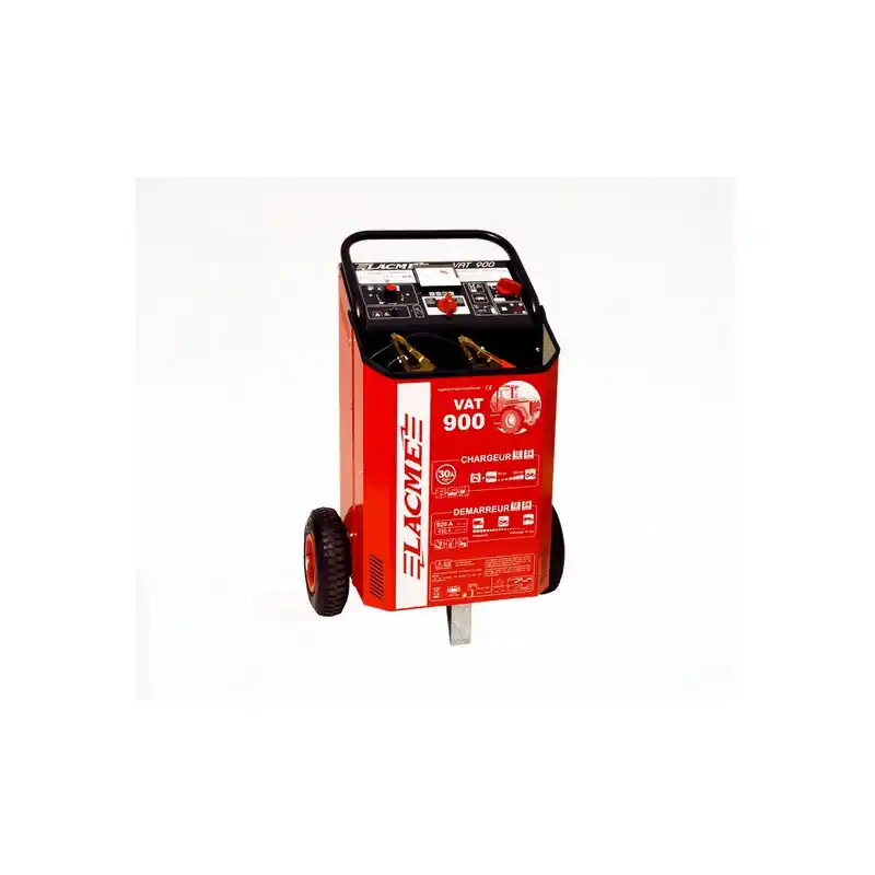 Chargeur démarreur sur roues pour 12V/24V 920A VAT 900