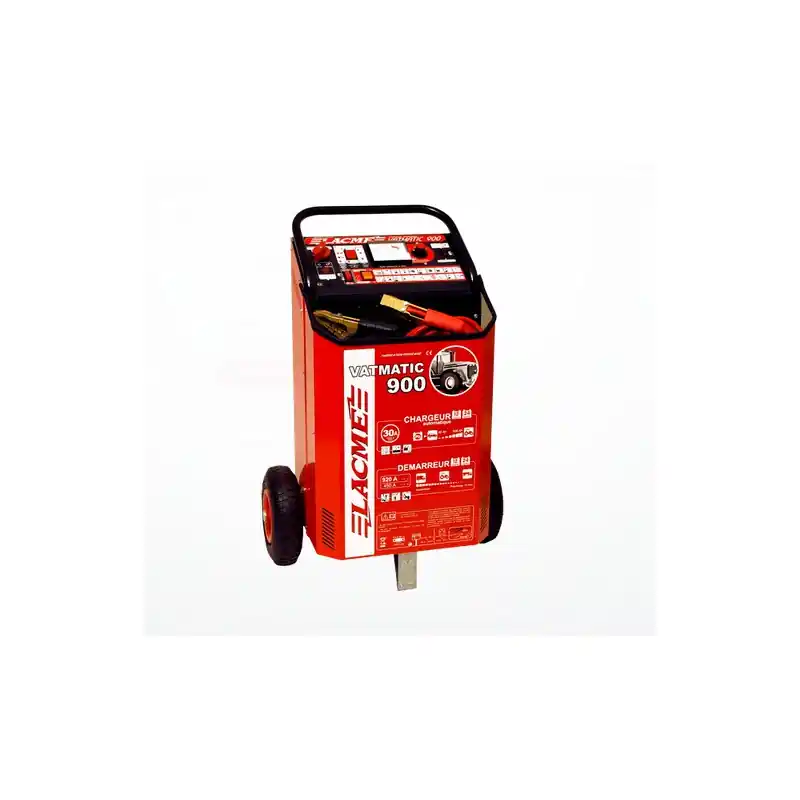 Chargeur Démarreur automatique 30A 12V/24V VATMATIC 900